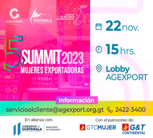 5to Summit de Mujeres exportadoras 2023