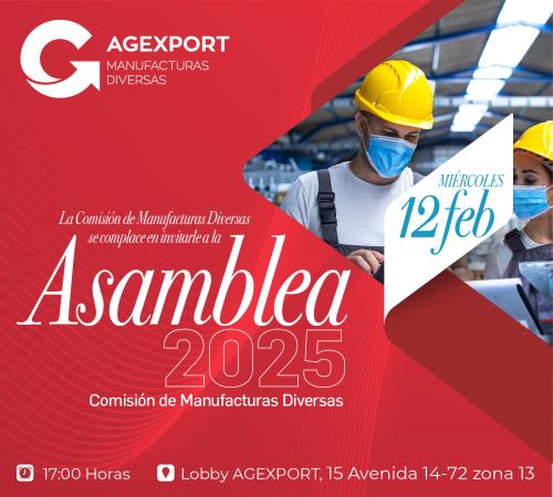 Asamblea Anual Comisión Manufacturas Diversas 2025