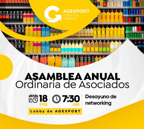 Asamblea Anual Ordinaria de Asociados Comisión Alimentos y Bebidas 2025