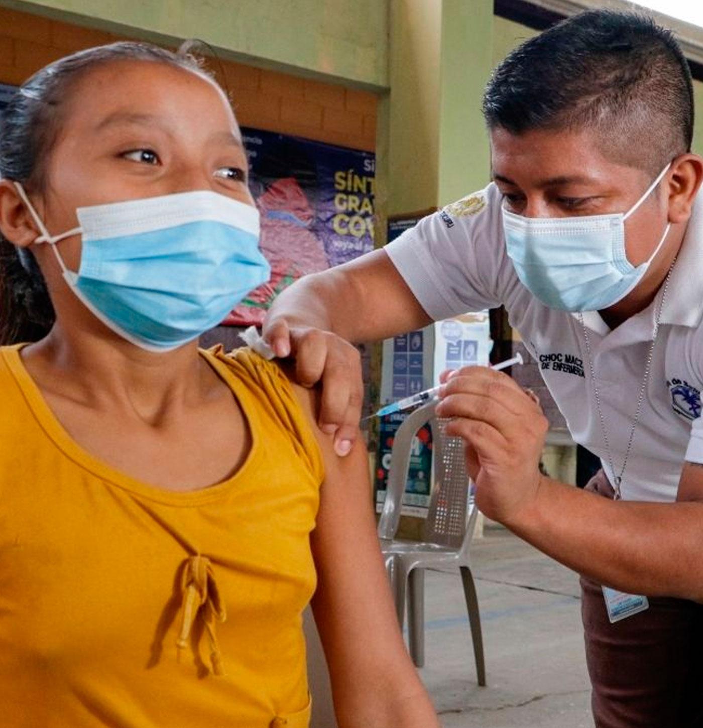 ¿Cómo es el registro para vacunación de niños de 6 a 11 años en Guatemala?