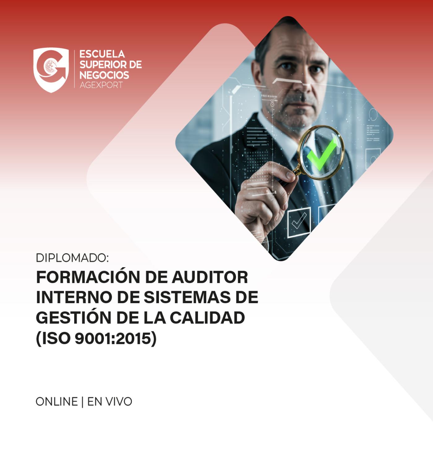 FORMACIÓN DE AUDITOR INTERNO ISO 9001:2015