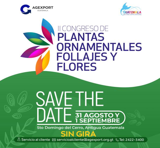 Congreso de Plantas Ornamentales, Follajes y Flores Sin Gira