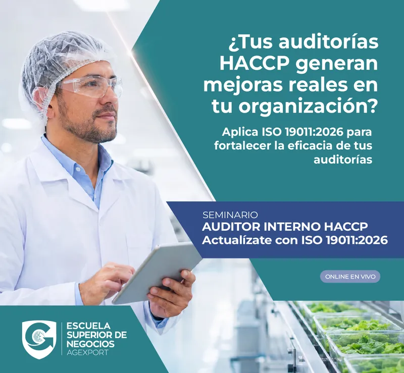 FORMACIÓN DE AUDITOR INTERNO HACCP